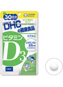 DHC Витамин Д3 1000 IU (30 дней)
