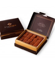 ЖИВОЙ шоколад ручной работы SILSMARIA "Сливочный" (20 шт.)