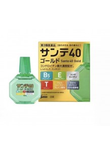  Капли для глаз с хондроитином против возрастных изменений зрения Sante 40 Gold Mild / 13 мл