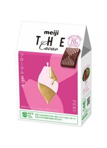 Шоколад MEIJI THE COCOA FLORAL LATTE / PERU "ЦВЕТОЧНЫЙ ЛАТТЕ / ПЕРУ"  51% какао / 12 шт.