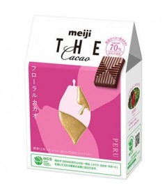Шоколад MEIJI THE COCOA FLORAL LATTE / PERU "ЦВЕТОЧНЫЙ ЛАТТЕ / ПЕРУ"  51% какао / 12 шт.